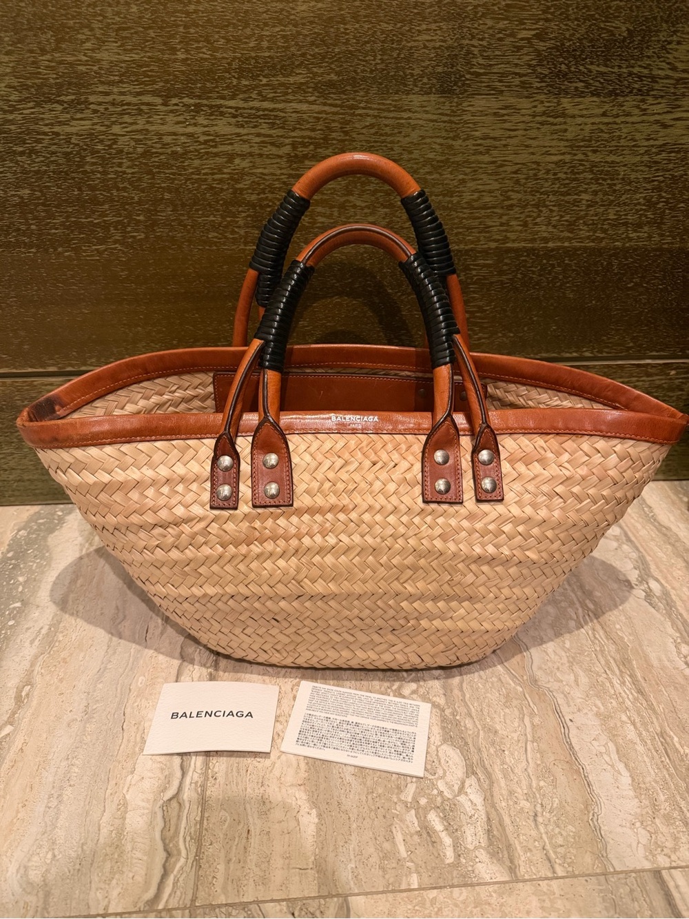 Balenciaga Bistrot Panier Bag